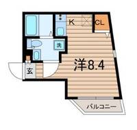 東京都足立区千住大川町(マンション)の賃貸物件の間取り