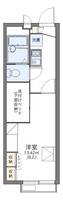 愛知県みよし市打越町三本松(アパート)の賃貸物件の間取り