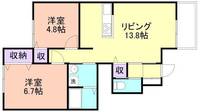 物件の間取り画像