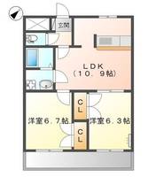 物件の間取り画像