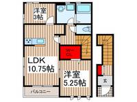 リーブルファイン中宗岡の間取り