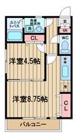 クワトロの間取り