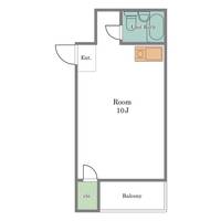 東京都中野区中野3(マンション)の賃貸物件の間取り