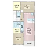 プリマヴェーラ府中の間取り