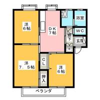 田崎ハイツの間取り