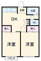 瀧下アパートの間取り