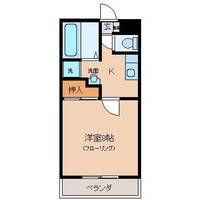 平尾コーポの間取り