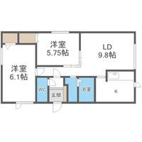 ラ・フェール・ナナの間取り