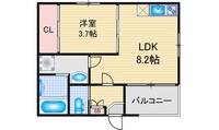 物件の間取り画像