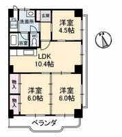 物件の間取り画像