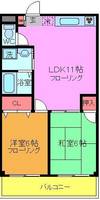 ハーベスト貝塚の間取り
