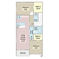 物件の間取り画像