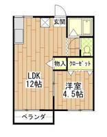 物件の間取り画像