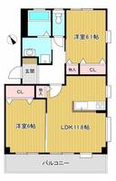 物件の間取り画像