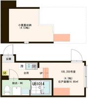ハーモニーテラス竹の塚IVの間取り