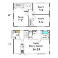 物件の間取り画像