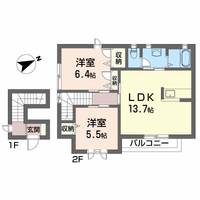 物件の間取り画像