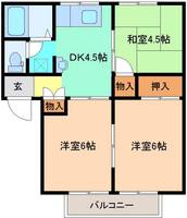 物件の間取り画像
