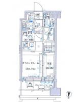 東京都中野区本町2(マンション)の賃貸物件の間取り