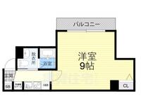 大阪府大阪市中央区日本橋2(マンション)の賃貸物件の間取り