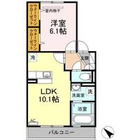 岡山県岡山市東区金岡東町2(アパート)の賃貸物件の間取り