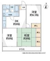 石湘ハイツの間取り