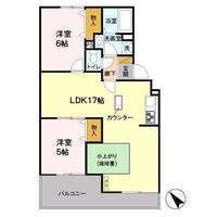 埼玉県さいたま市南区大字大谷口(アパート)の賃貸物件の間取り