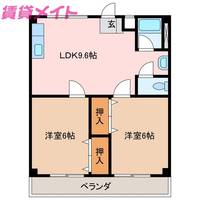 津 IN COURT 練木の間取り