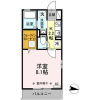 神奈川県平塚市真田3(アパート)の賃貸物件の間取り