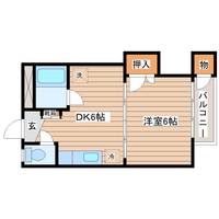 ラポール長町の間取り