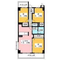 IRIS RESIDENCE曲金の間取り
