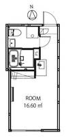 東京都荒川区町屋2(マンション)の賃貸物件の間取り