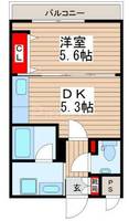 物件の間取り画像