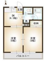 小手指グリーンハウスの間取り