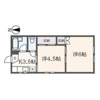 神奈川県川崎市中原区井田杉山町(マンション)の賃貸物件の間取り
