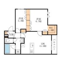物件の間取り画像