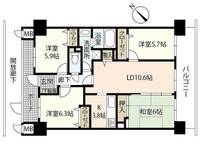 物件の間取り画像