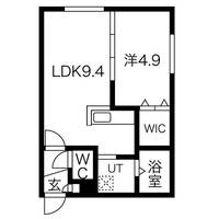 北海道札幌市東区北十六条東16(マンション)の賃貸物件の間取り