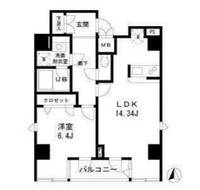 東京都台東区入谷1(マンション)の賃貸物件の間取り