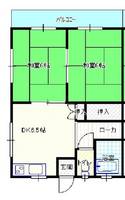 友重アパートの間取り
