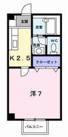 岐阜県関市段下(アパート)の賃貸物件の間取り