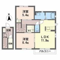 イノセントS IIの間取り