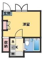 ジュネパレス松戸第58の間取り