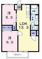 物件の間取り画像