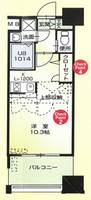 ORIENT BLD No.62 TOWERS AVANTGARDEの間取り