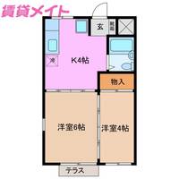 エバーハイツの間取り