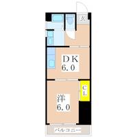 鹿児島県鹿児島市草牟田町(マンション)の賃貸物件の間取り