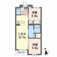 物件の間取り画像