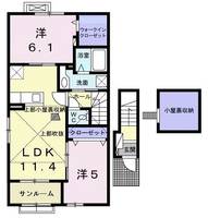 物件の間取り画像