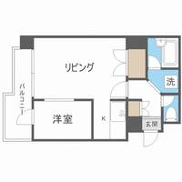 エスパシオ琴似の間取り